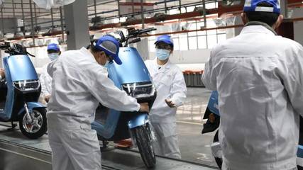 趁勝勢(shì)·創(chuàng)盛世 新大洲全生態(tài)智慧工廠正式投產(chǎn)，開啟電動(dòng)車智造新篇章